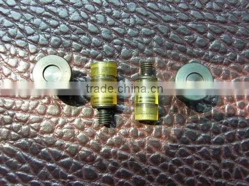 Die sets for snap attaching machine