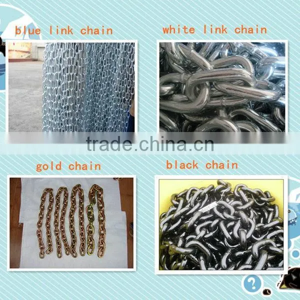 Linyi factory hardware galvanized anchor chain for ship