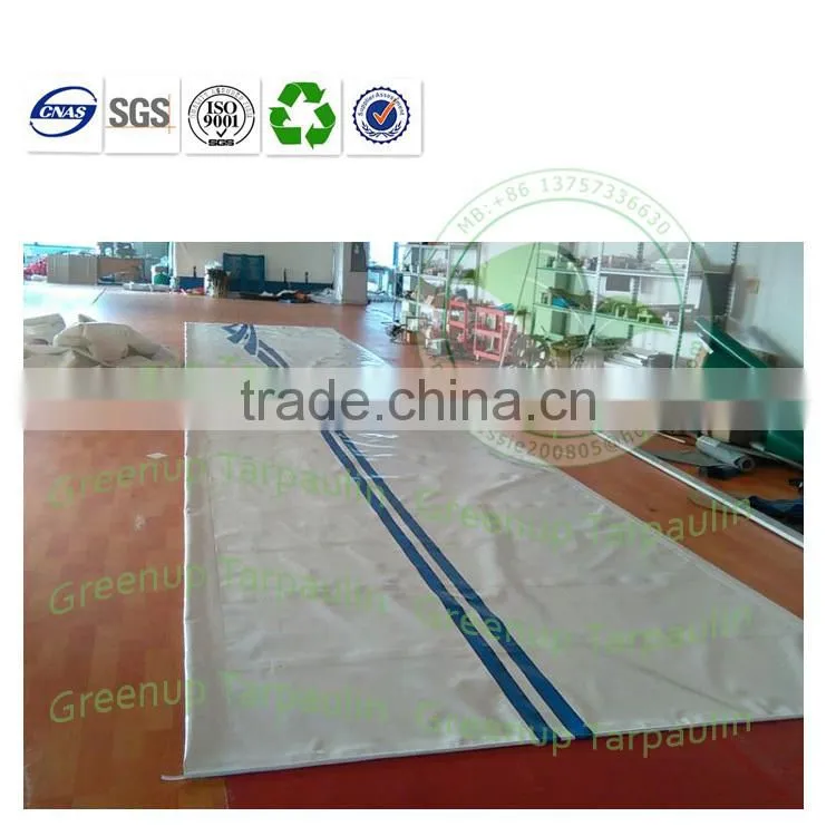 superior quality digital printed lorry pvc canvas curtain system