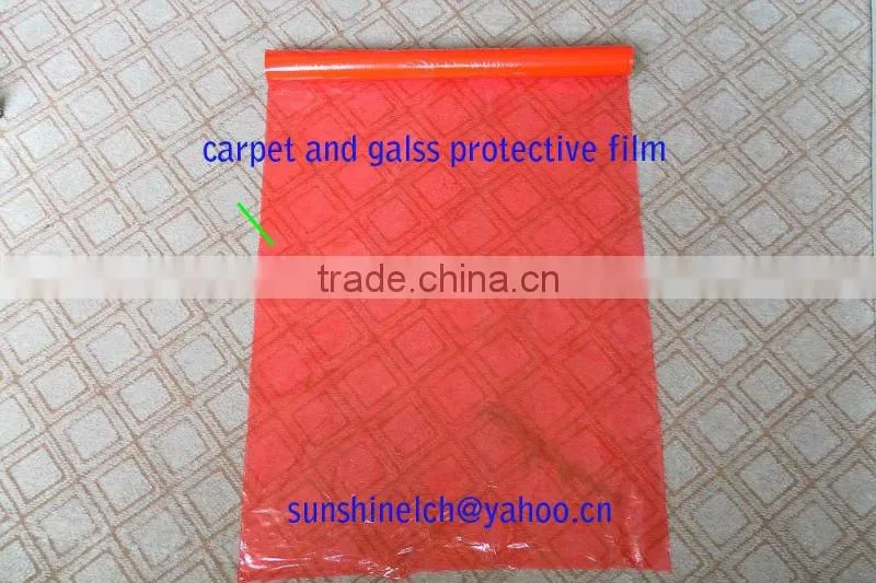 adhesive glass protective film in red color