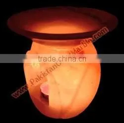 PAKISTAN FACTORY Cheap Customized size HIMALAYAN SALT OIL BURNERS