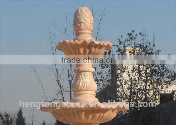 Marble Carved Simple Water Fountain