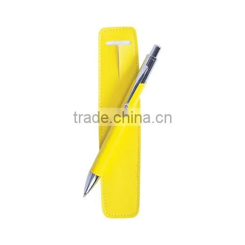 High quality metal ball pen with pen pouch