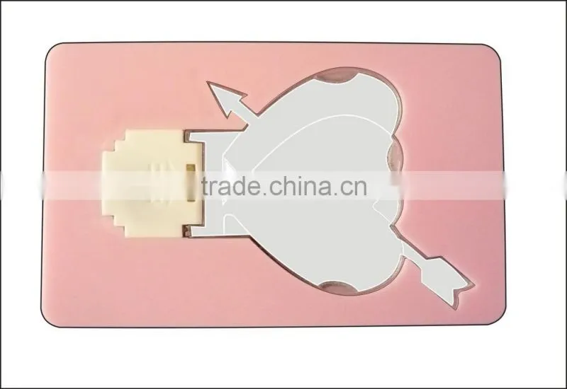 LED pocket card light/mini pocket led card light/led christmas card light