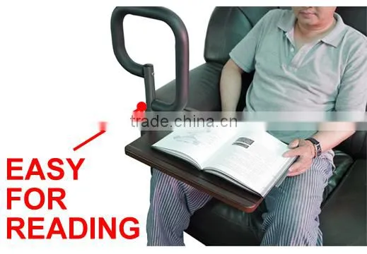 EASY TO STAND UP 2-IN-1 SOFA HANDRAIL WITH LAP TOP DESK TRAY