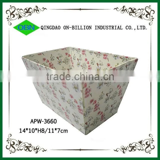 Cheap Cardboard Basket Christmas Decorating