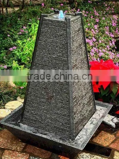 Pyramids water flow home water fountain design fountain home decor