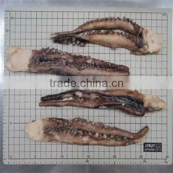 seafood and frozen cooked giant squid tentacle