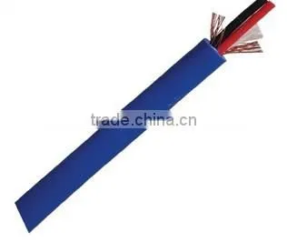 Double Shielded Micro phone mono Cable Coiled Low Noise