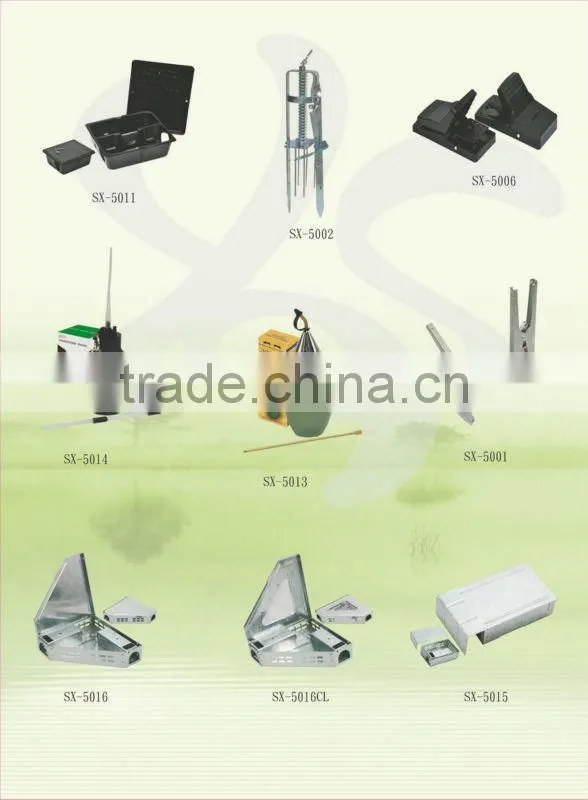 Insecticidal Bulb rubber duster with plastic extension SX-5014
