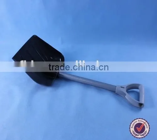 detachable aluminum metal handle car plastic snow shovel with long handle