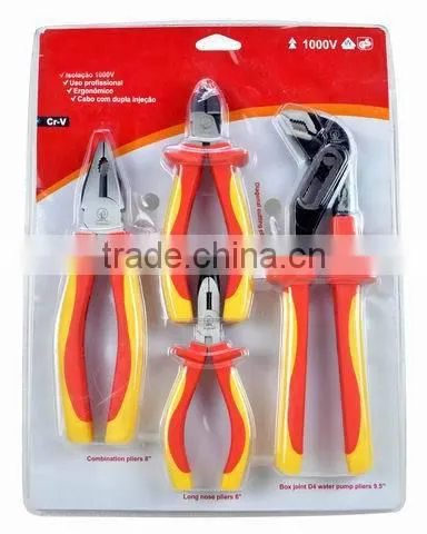 4pcs vde pliers set with GS/VDE certificate
