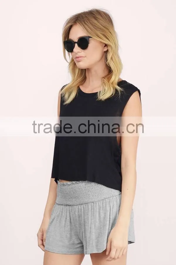 Guangzhou Manufacturer Cheap Bulk Fashion Women Clothing Custom Summer Beach Wear Blank Board Shorts Wholesale