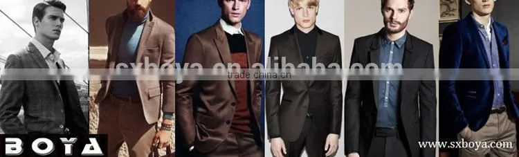 2015 new arrival TR grey fabric jacket & blazer for mens with notch lapel men blazer suit