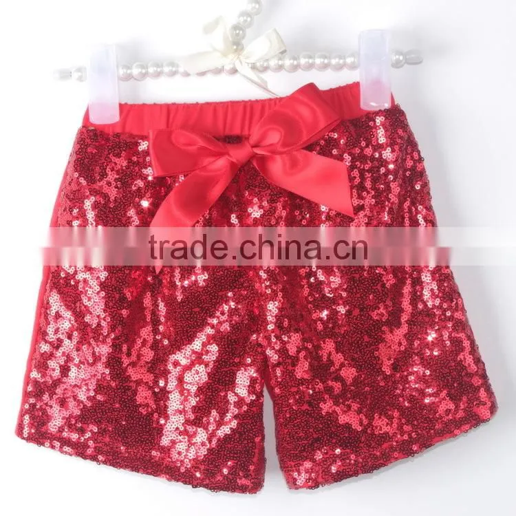 Hot New Products For 2015 Fashion Baby Girl Cloth Kids Short Sequins Pants