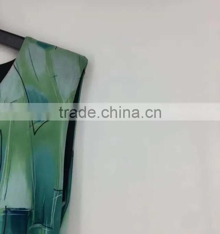 Women clearance lots sleeveless digital print summer dress