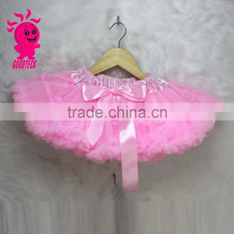 2015 New Arrival Solid Colors Summer Litter Girls Tutu Pettiskirt