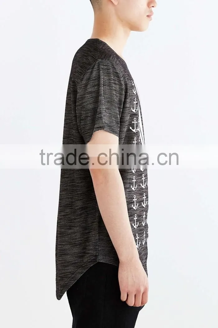Casual black and white sulb t-shirt printing wholesale China
