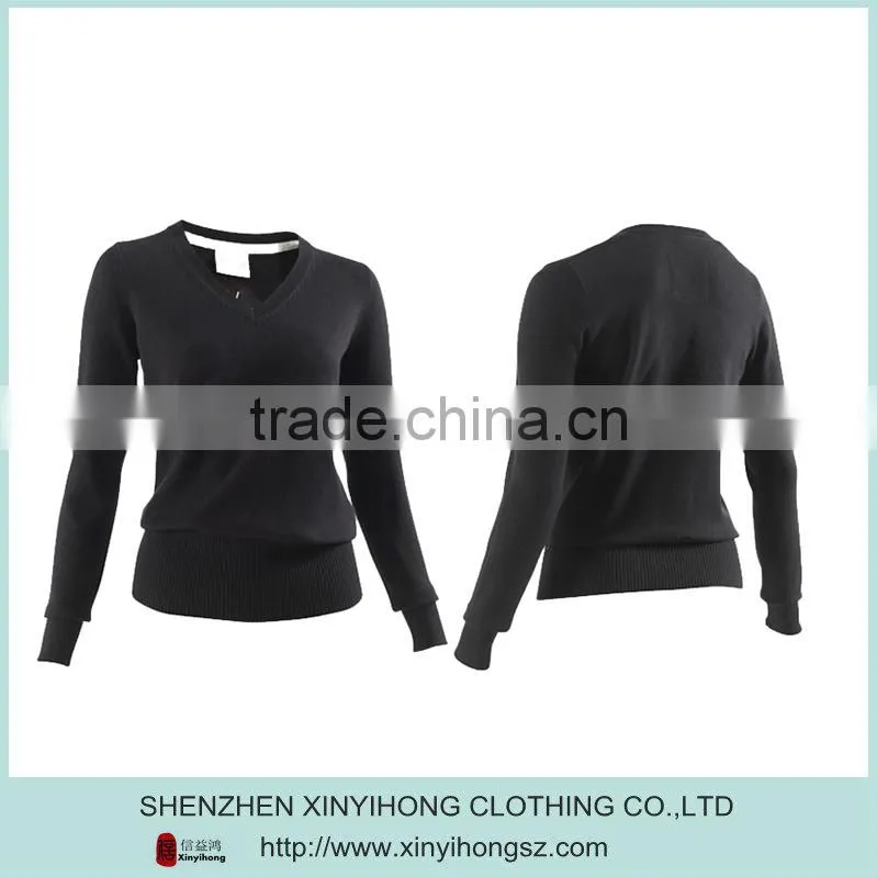 womens sports high quality V collar golf Knitwear