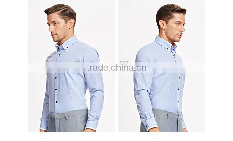 Custom mechanic long sleeve dress custom logo shirt for men