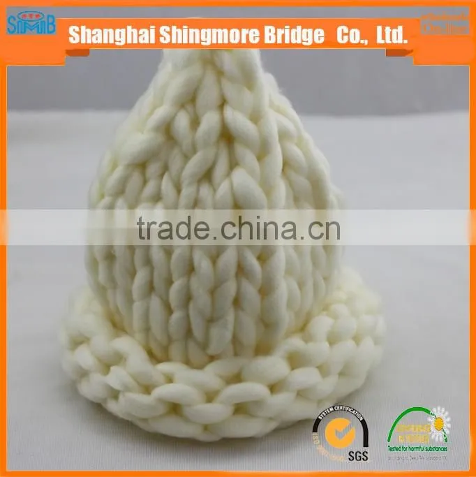 Chunky knitting yarn supplier cheap wholesale super soft chunky yarn acrylic for knitting sweater hat