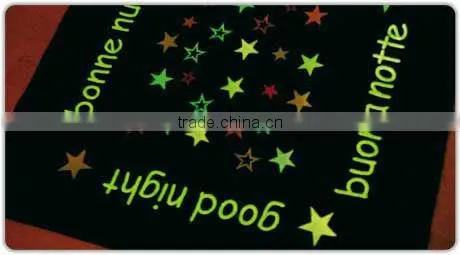 High end glow in the dark wholesale embroidery tassel silk thread for weaving