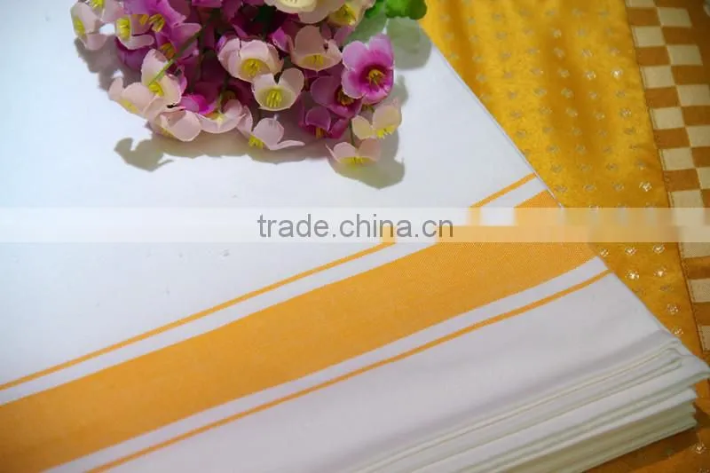 100% cotton kitchen towel color cup and dish cloth
