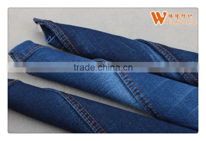 8.5OZ ancient cotton indigo denim jeans fabric