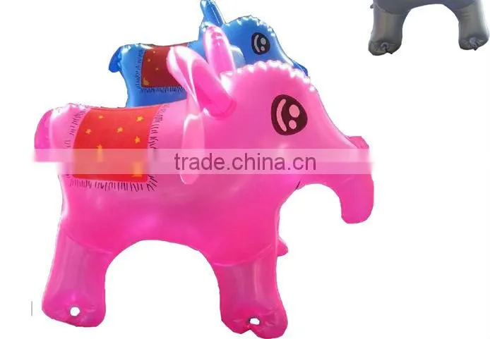 Retail lovely dog shape cartoon pvc kid toys,Inflatable aniaml pvc toys