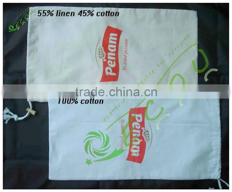 Organic cotton bread bag