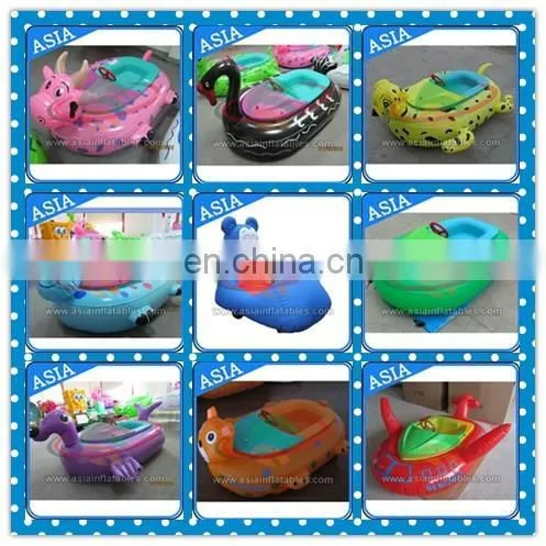 Animal inflatable bumper boat inflatable floating boat for kids