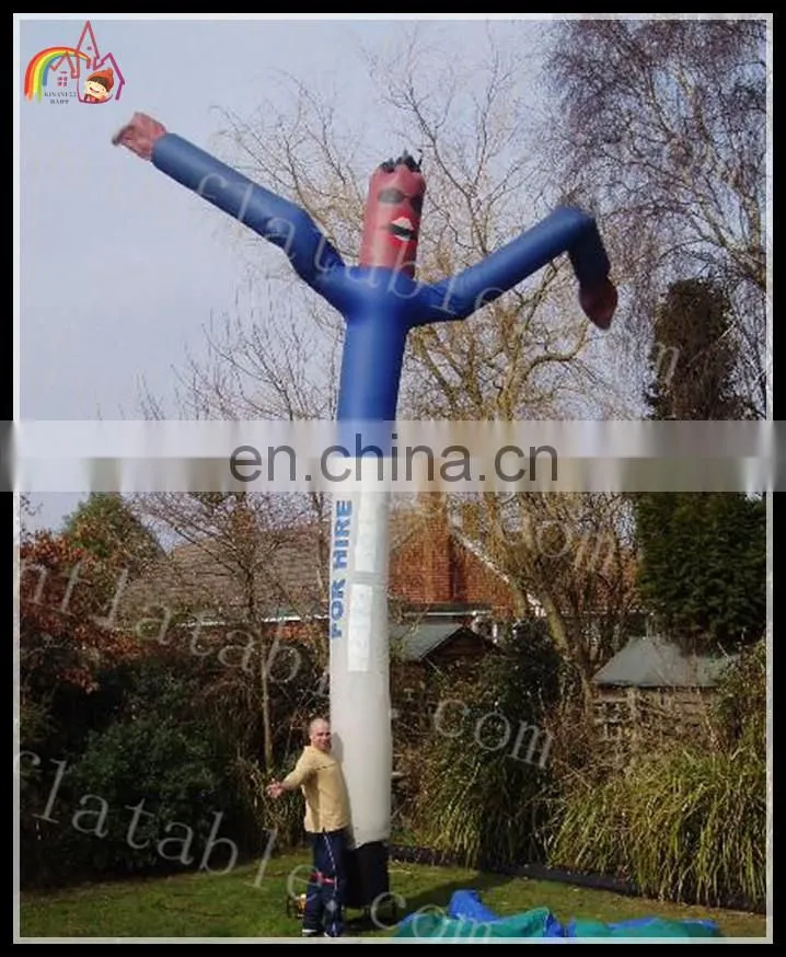 Hot sell inflatable air dancer, inflatable palm air blower dancer for advertisting