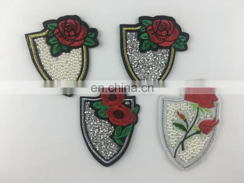 fruit Patches Beaded Handmade Applique