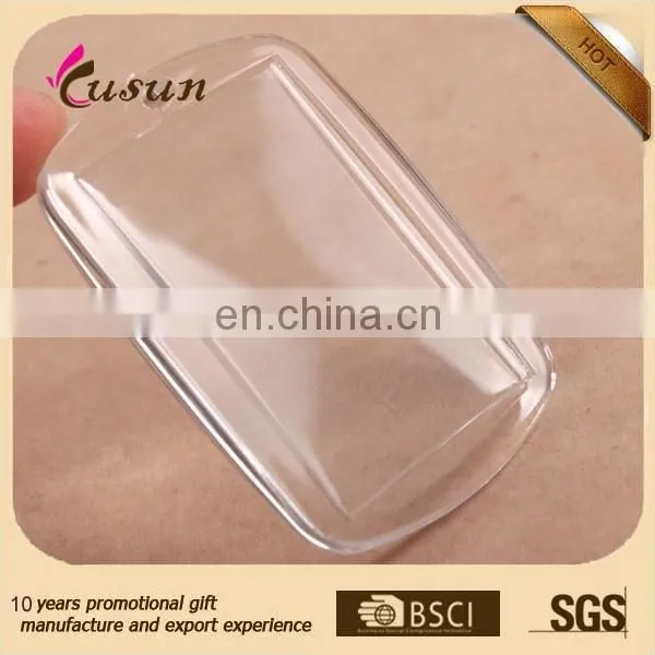 High Quality Souvenir Blank Plastic Acrylic Photo Keychain Keyring