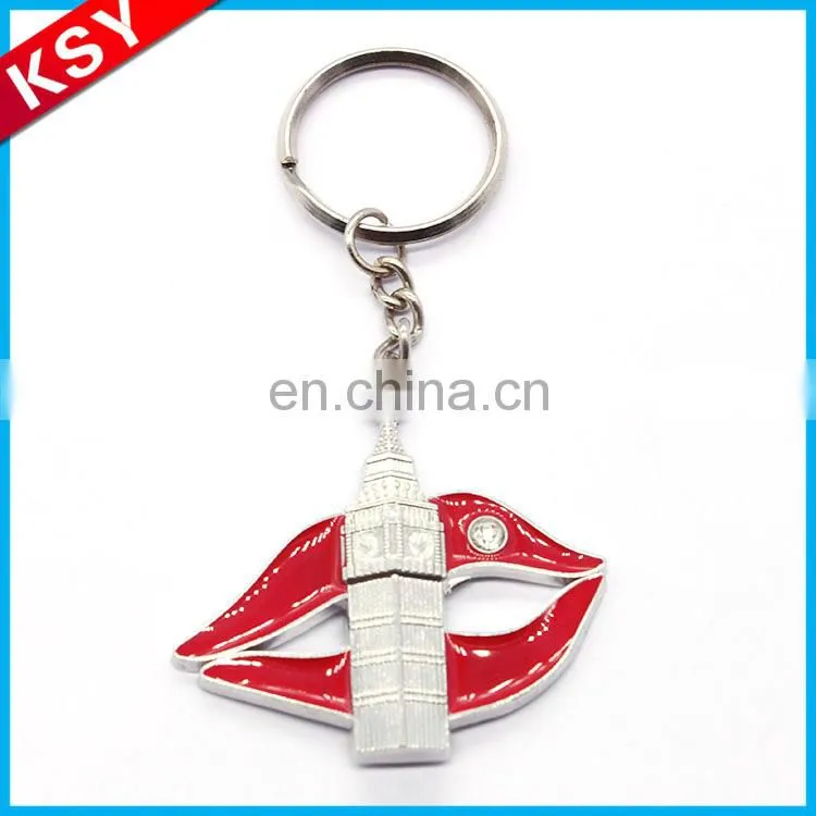 China Manufacturer Factory Direct Sales Handmade Doraemon Metal Running Shoe Cherry Keychain