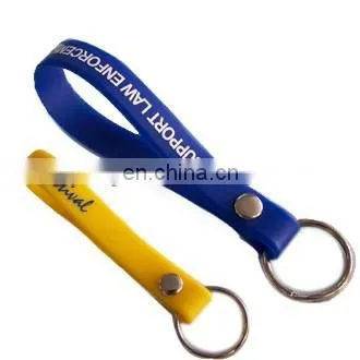 the Cheapest custom silicone band key ring