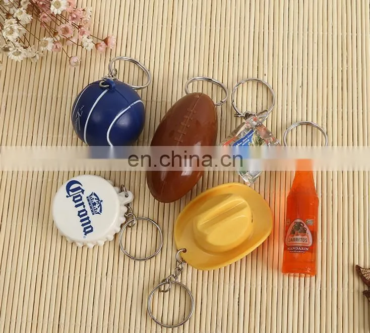 customized football basketball baseball softball charms Key Chain cheap football keychains gifts football fan's gifts