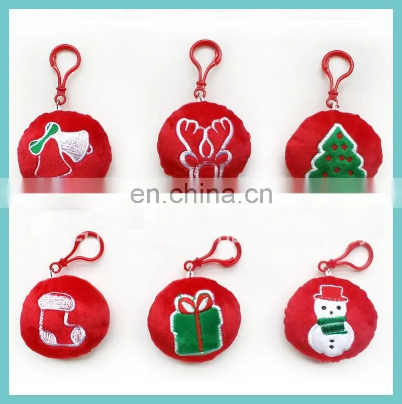 16 top selling embroidered plush emoji keychain
