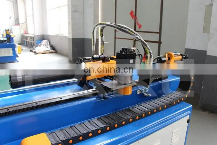 Automatic exhaust pipe bender with PLC control with high precision