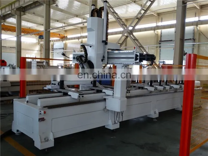 CNC Heavy Duty Gantry Type 4 axis machining center for aluminum