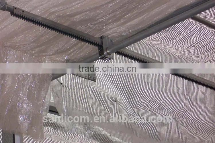 agricultural greenhouse shade system component hooks