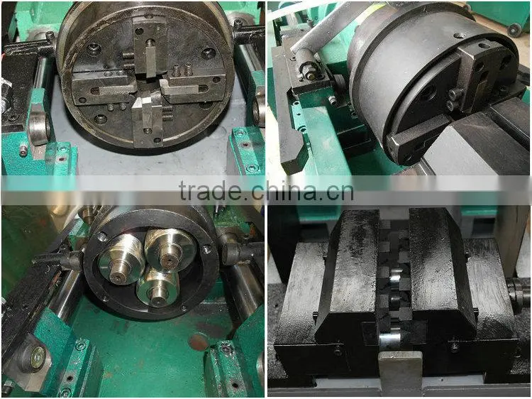 Steel bar straight srew thread rolling machine thread making machine