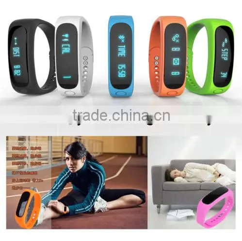 OLED screen Smart band wrist smart bracelet e02