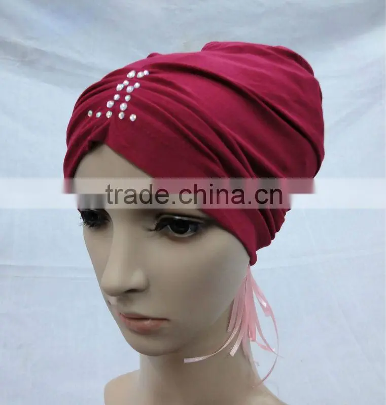 A455 Popular beaded al amira scarves HIJAB