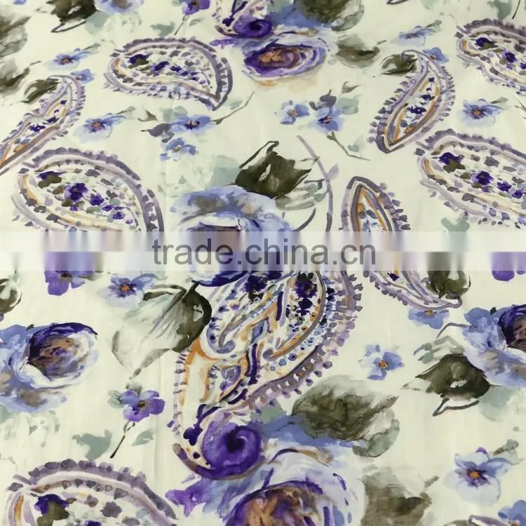 17*21 linen print fabric,women's fashion dress fabric,100% linen fabric