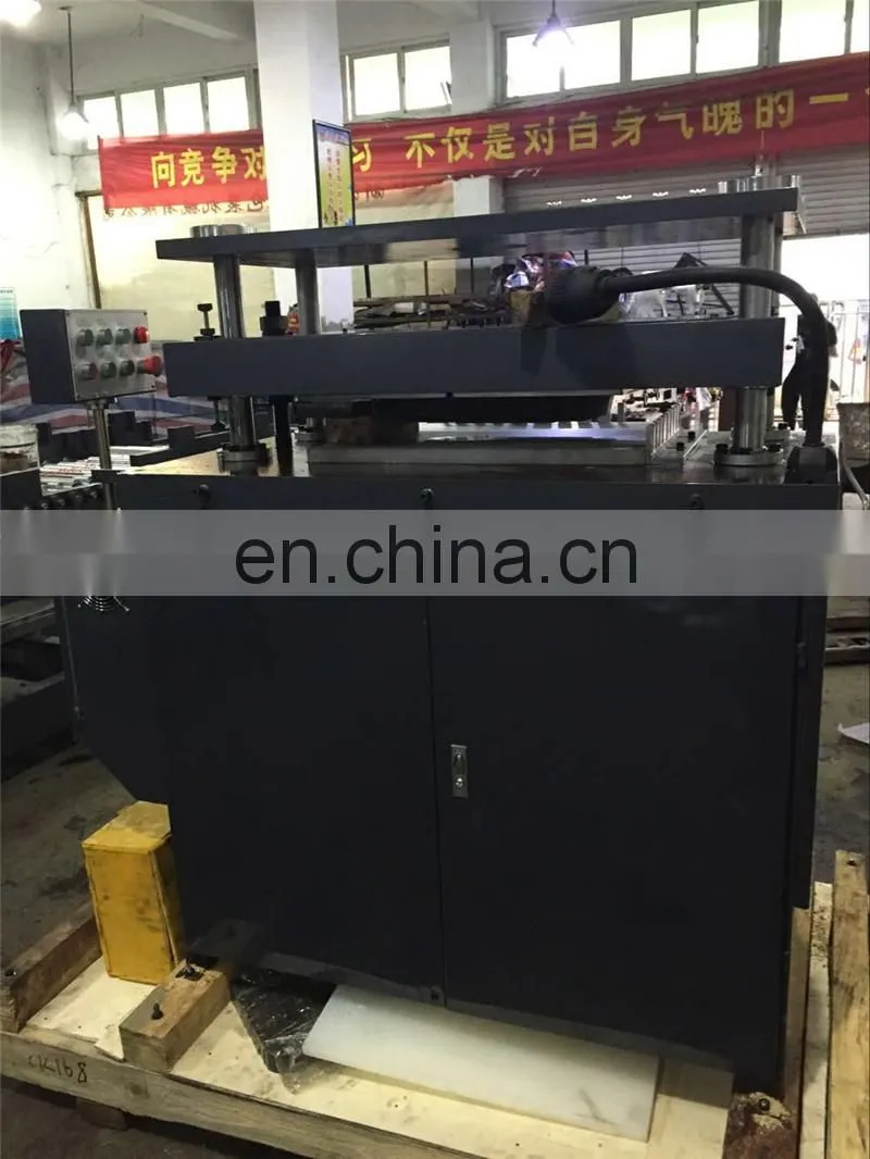 MQ168 Hydraulic Manuel Flatbed Envelope Paper Punching Press Machine, Flat Bed Kraft Brown Envelope Cutter