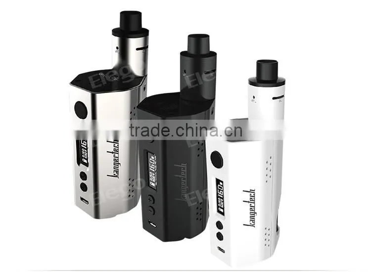 Elego Top Selling Original Kangertech Dripbox 160w box mod with Notch Coil 7ml Atomizer Capacity