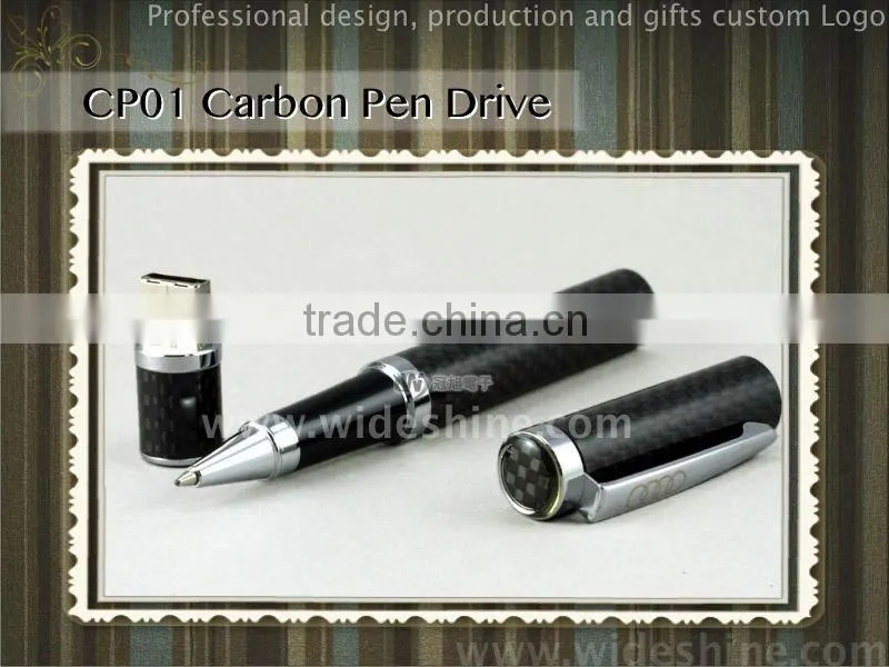 Carbon fiber roller pen with Pen drive , new product wholesale alibaba