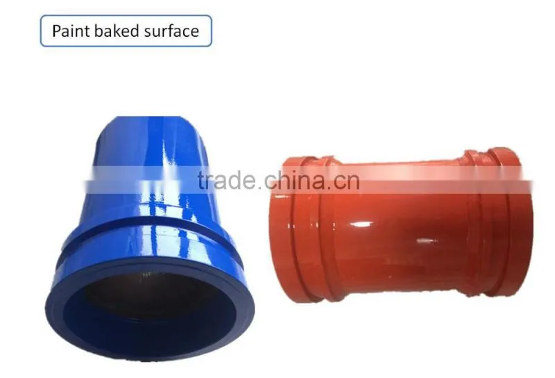 Different models 4.0--5.5mm thickness concrete pump pipe for concrete pump spare parts