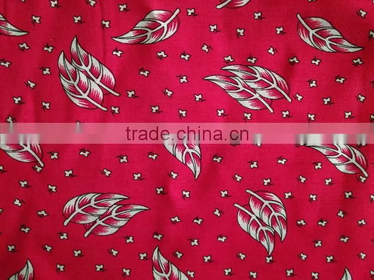 100% printed viscose fabric for sex girl